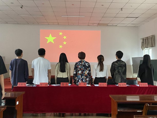 申慱官网举办首届团课结业典礼暨入团仪式