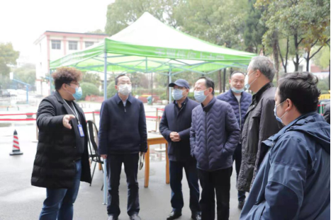 洪山区领导干部莅临申慱官网开展联系“七个一”重点工作 洪山区领导干部莅临申慱官网开展联系“七个一”重点工作