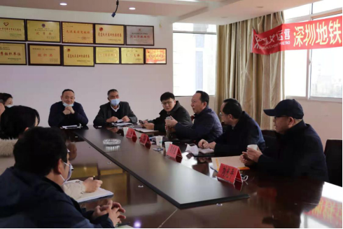 洪山区领导干部莅临申慱官网开展联系“七个一”重点工作 洪山区领导干部莅临申慱官网开展联系“七个一”重点工作